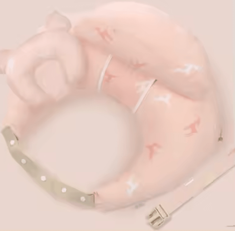 Coussin d'allaitement rose | Confort Multifonction - Palais De Bébé