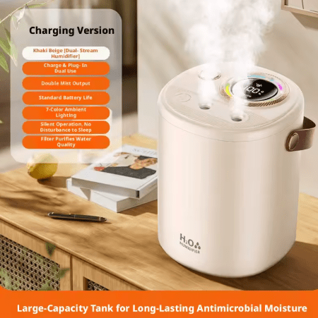 Humidificateur bébé avec veilleuse | Silencieux - Palais De Bébé