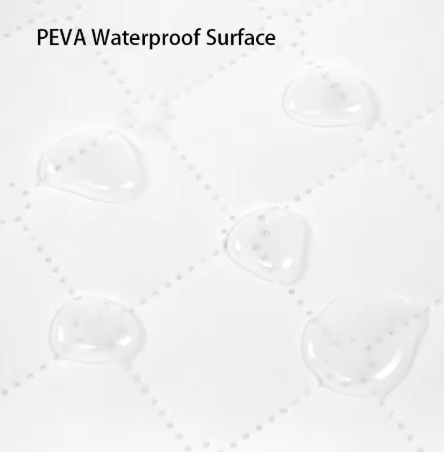 Matelas à langer blanc waterproof avec housse | Confort