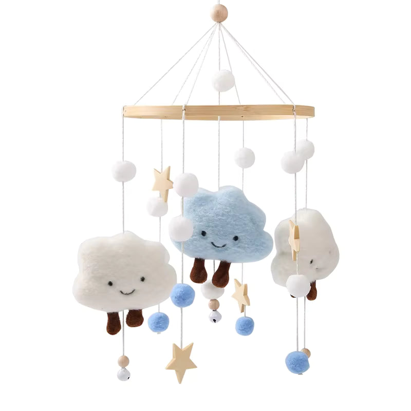 mobile lit bebe ciel nuage bebe garcon nuit
