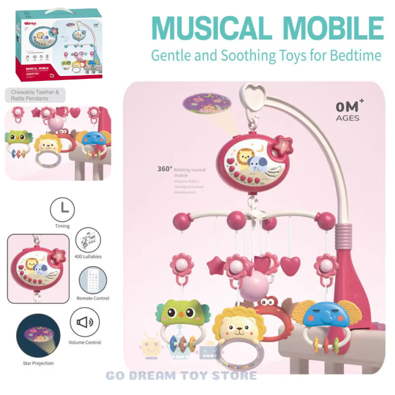 mobile musical bebe berceuse filles