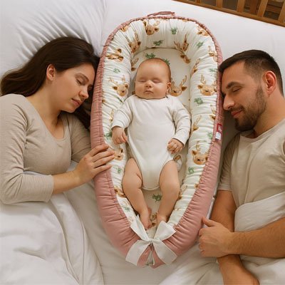 Réducteur de lit bébé nouveau-né cocon