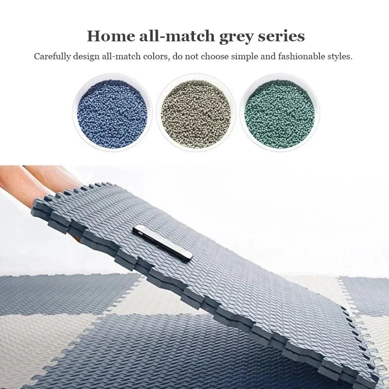 8 - 16pcs Baby Puzzle Floor Kids Carpet Bebe Mattress EVA Foam Baby Blanket Educational Toys Play Mat for Children 30x1cm - Palais De Bébé