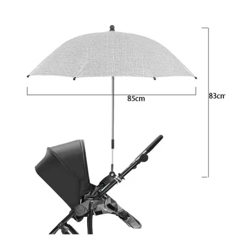 Ombrelle pour poussette | Protection Anti-UV 360°