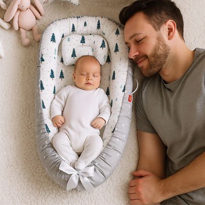 Réducteur lit bébé cocon nouveau-né