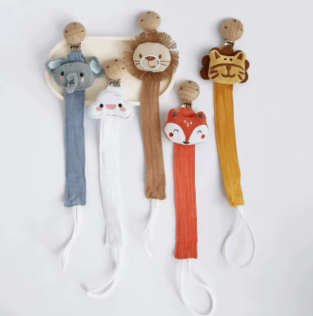 Attache tétine motif animal | Sécurisée et Design - Palais De Bébé