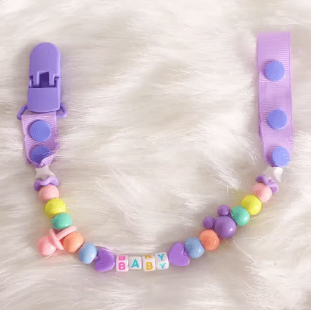 Attache tétine perle | Sécurisée et Pratique - Palais De Bébé