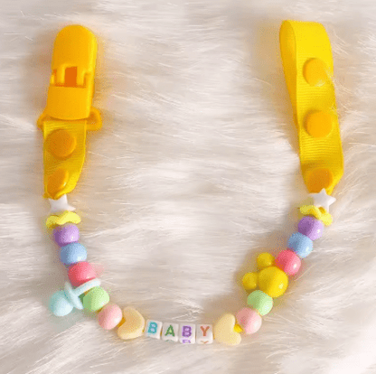 Attache tétine perle | Sécurisée et Pratique - Palais De Bébé