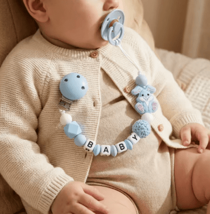 Attache tétine perle | Sécurisée et Pratique - Palais De Bébé