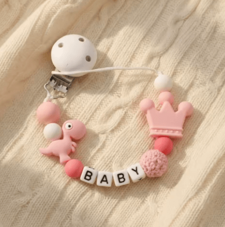 Attache tétine perle | Sécurisée et Pratique - Palais De Bébé