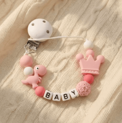 Attache tétine perle | Sécurisée et Pratique - Palais De Bébé