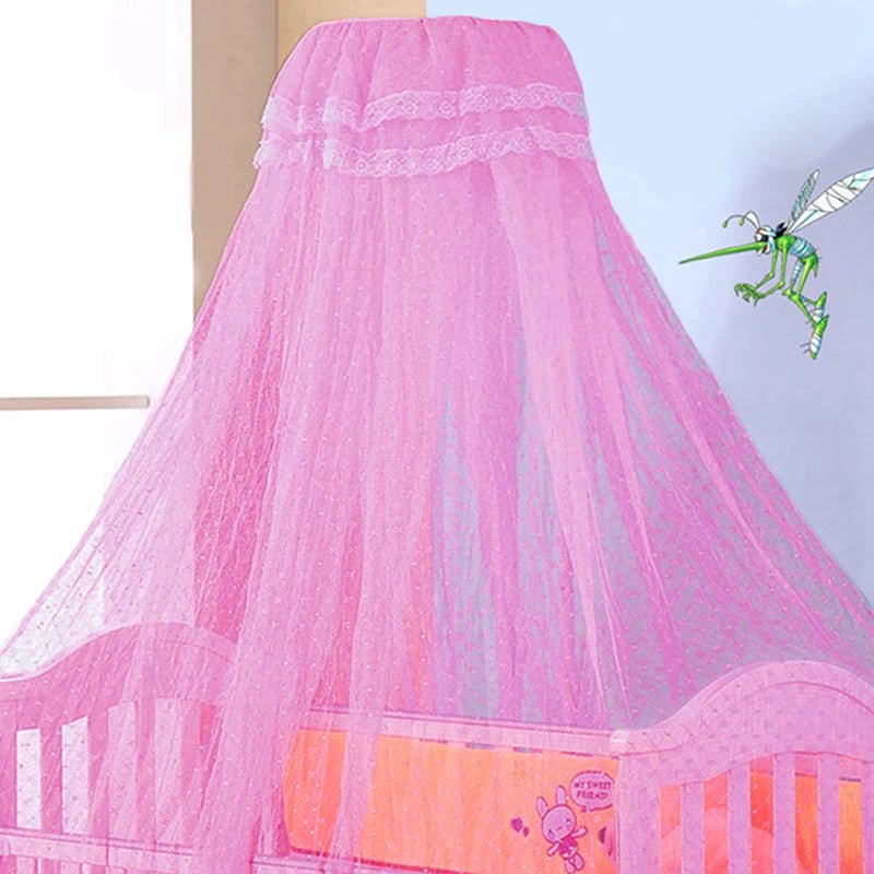 Baby Bedroom Curtain Nets Mosquito Net for Crib Newborn Infants Bed Canopy Tent Portable Babi Kids Bedding Room Decor Netting - Palais De Bébé