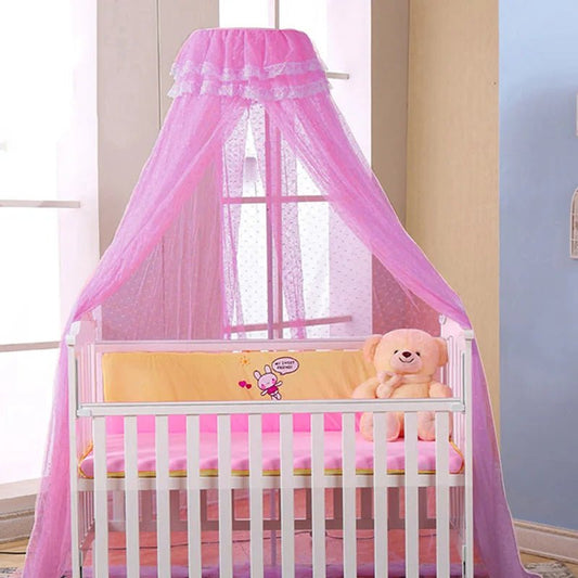 Baby Bedroom Curtain Nets Mosquito Net for Crib Newborn Infants Bed Canopy Tent Portable Babi Kids Bedding Room Decor Netting - Palais De Bébé