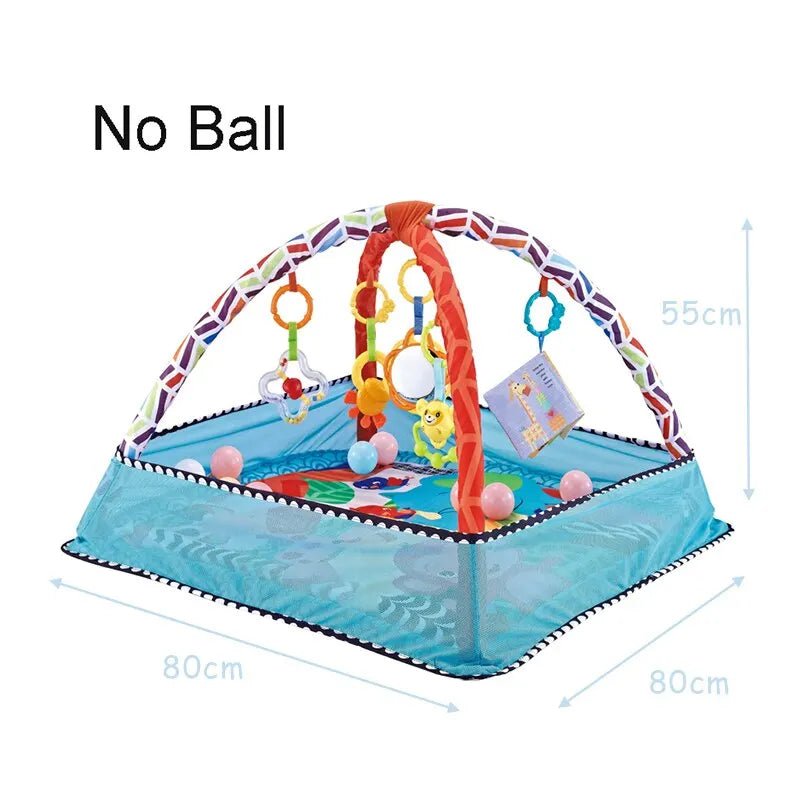 Baby Fitness Frame Crawling Play Mat Multifunction Fence Floor Toddler Activity Gym Game Activity Blanket Newborn Kids Toys - Palais De Bébé