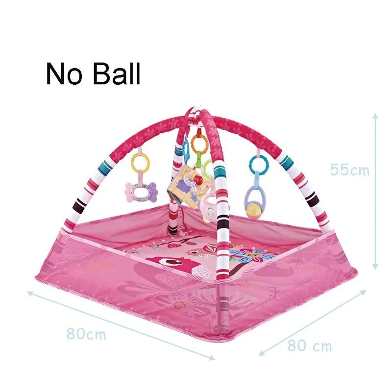 Baby Fitness Frame Crawling Play Mat Multifunction Fence Floor Toddler Activity Gym Game Activity Blanket Newborn Kids Toys - Palais De Bébé