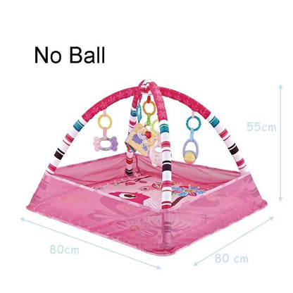 Baby Fitness Frame Crawling Play Mat Multifunction Fence Floor Toddler Activity Gym Game Activity Blanket Newborn Kids Toys - Palais De Bébé