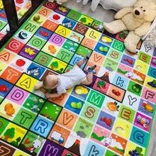 Baby Play Mat Doubel Sided Animals Kids Rug Educational Toys for Children Soft Floor Toddler Crawling Carpet Game Activity Gym - Palais De Bébé