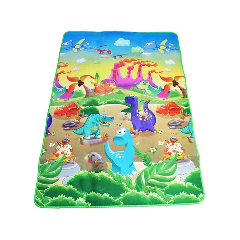 Baby Play Mat Doubel Sided Animals Kids Rug Educational Toys for Children Soft Floor Toddler Crawling Carpet Game Activity Gym - Palais De Bébé