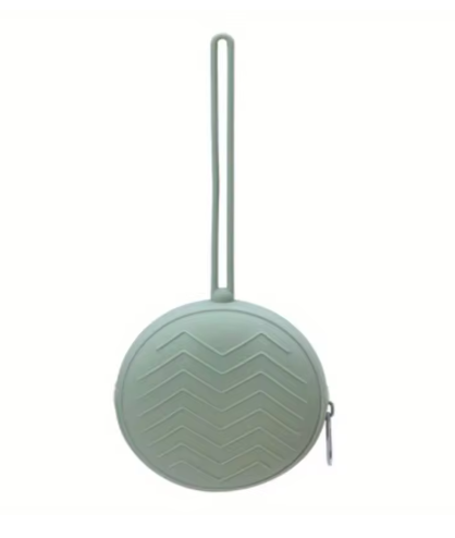 Boite a tétine silicone vert | Hygiénique