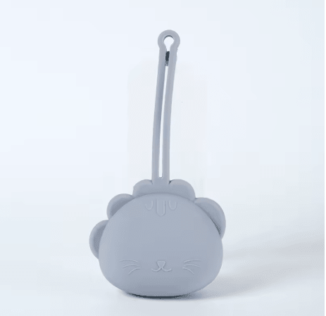 Boite a tétine silicone bleu | Nomade - Palais De Bébé