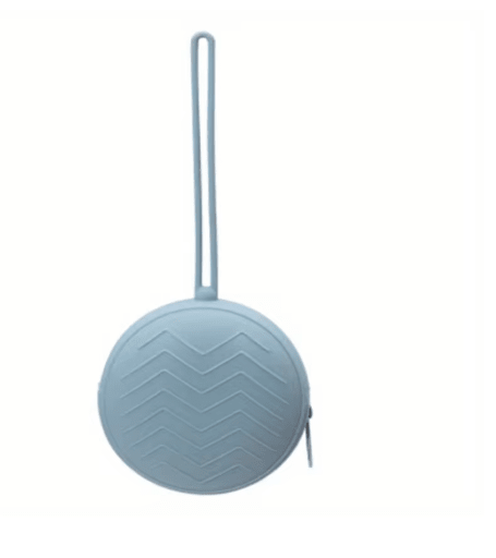 Boite a tétine silicone bleu | Nomade - Palais De Bébé