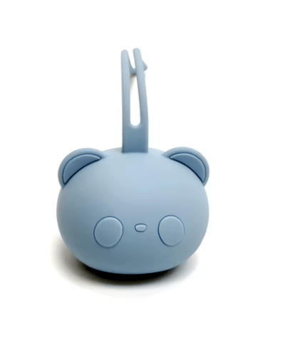 Boite a tétine silicone bleu | Nomade - Palais De Bébé