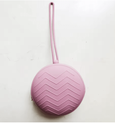 Boite a tétine silicone rose | Nomade - Palais De Bébé