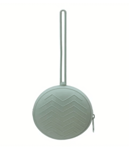 Boite a tétine silicone vert | Hygiénique - Palais De Bébé