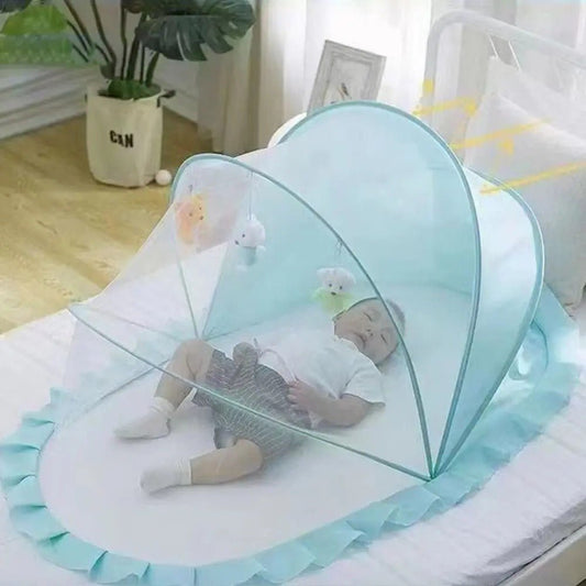 Ciel de lit bébé bleu | SécuSky - Palais De Bébé