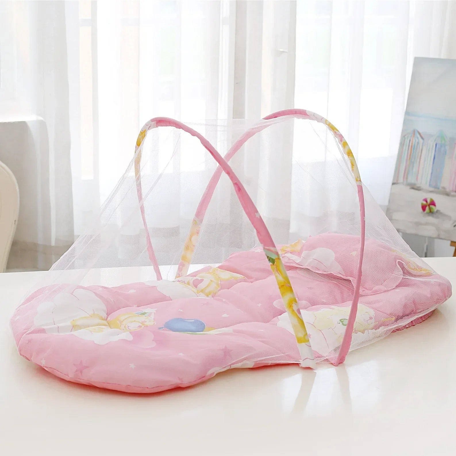 Ciel de lit - moustiquaire pliable | FlexiDream - Palais De Bébé