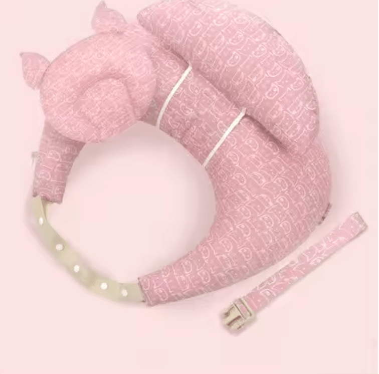 Coussin d'allaitement rose | Confort Multifonction - Palais De Bébé