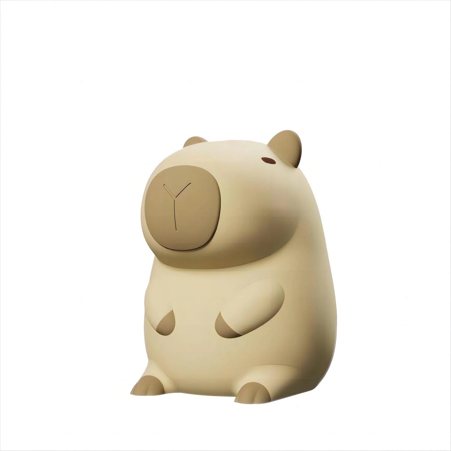 Cute Cartoon Capybara Silicone Night Light USB Rechargeable Timing Dimming Sleep Night Lamp for Children's Room Decor - Palais De Bébé