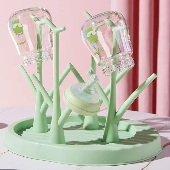 Egouttoir Biberon arbre compact | Séchage biberon - Palais De Bébé