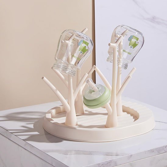 Egouttoir Biberon arbre compact | Séchage biberon - Palais De Bébé