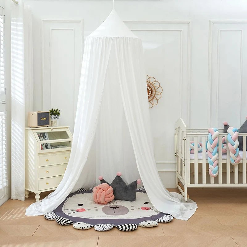 Kids Mosquito Net Baby Crib Curtain Hanging Tent Bed Decor Girl Princess Hanging Bed Canopy Living Corner Play Reading NookDecor - Palais De Bébé