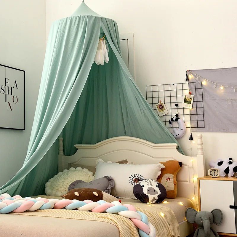 Kids Mosquito Net Baby Crib Curtain Hanging Tent Bed Decor Girl Princess Hanging Bed Canopy Living Corner Play Reading NookDecor - Palais De Bébé