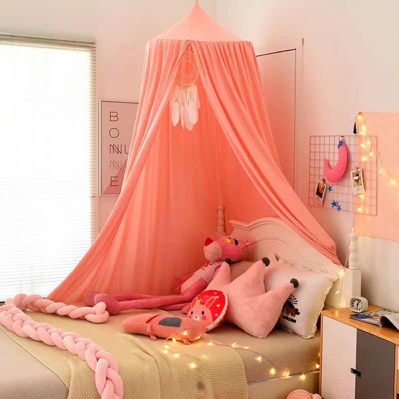 Kids Mosquito Net Baby Crib Curtain Hanging Tent Bed Decor Girl Princess Hanging Bed Canopy Living Corner Play Reading NookDecor - Palais De Bébé
