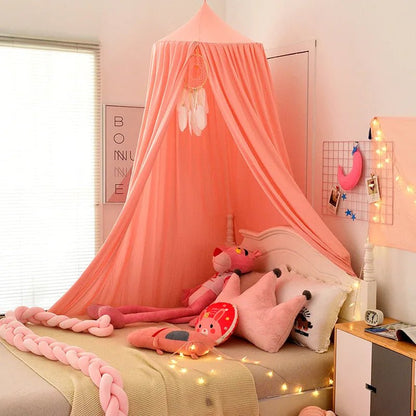 Kids Mosquito Net Baby Crib Curtain Hanging Tent Bed Decor Girl Princess Hanging Bed Canopy Living Corner Play Reading NookDecor - Palais De Bébé