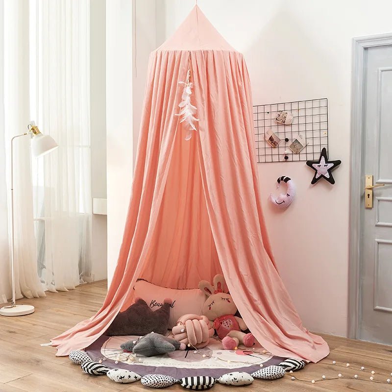 Kids Mosquito Net Baby Crib Curtain Hanging Tent Bed Decor Girl Princess Hanging Bed Canopy Living Corner Play Reading NookDecor - Palais De Bébé
