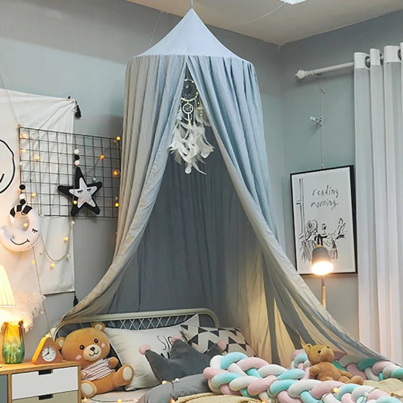 Kids Mosquito Net Baby Crib Curtain Hanging Tent Bed Decor Girl Princess Hanging Bed Canopy Living Corner Play Reading NookDecor - Palais De Bébé