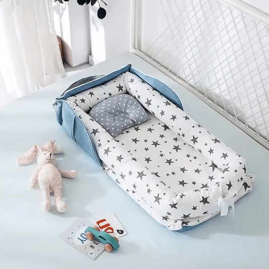 Matelas à langer étoiles | Douceur Nomade - Palais De Bébé