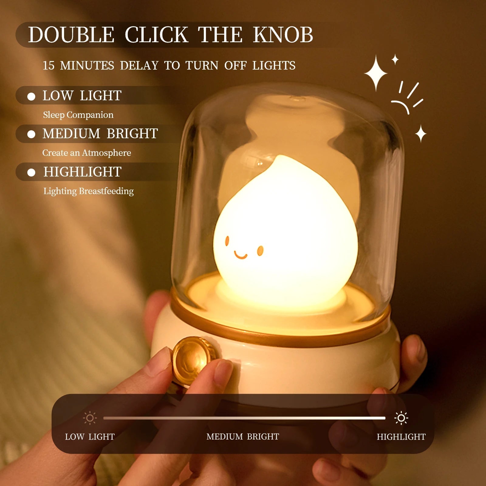 Mini Desktop LED Cute Night Lamp Creative USB Rechargeable Portable Cartoon Table Lamp For Coffee Bar Home Decor Hotel Bedroom - Palais De Bébé