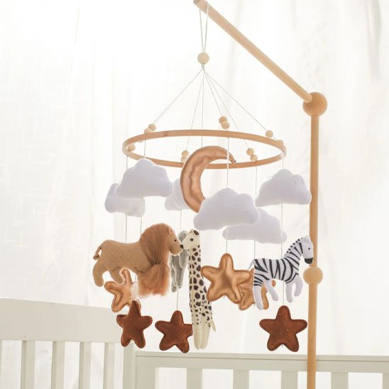 Mobile bébé | Apaisant Musical - Palais De Bébé
