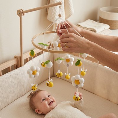 Mobile bébé | Éveil Naturel - Palais De Bébé