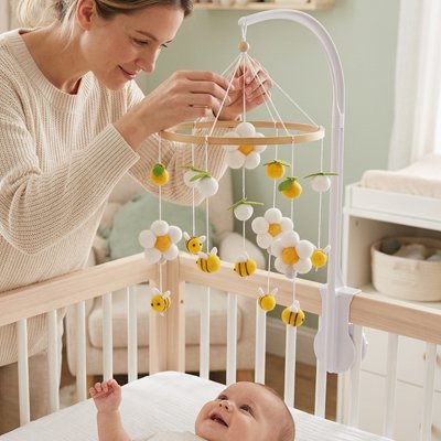Mobile bébé | Éveil Naturel - Palais De Bébé