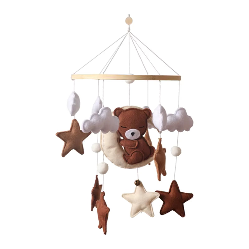 mobile bebe panda etoiles