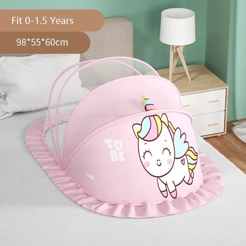 moustiquaire lit bébé rose| Pinky - Palais De Bébé