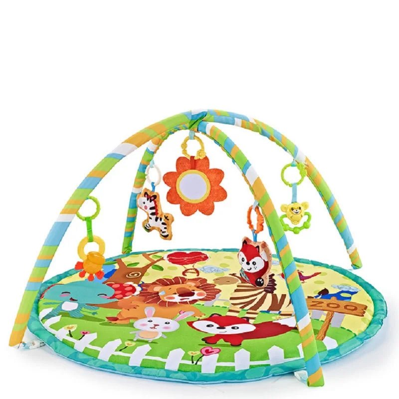 Multifunctional Baby Fitness Activity Frame Baby Awakening Mat Crawl Blanket With Fence Activity Pad Baby Educational Mat Gift - Palais De Bébé