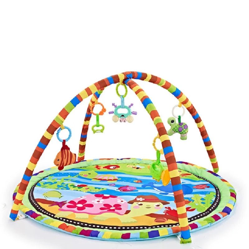 Multifunctional Baby Fitness Activity Frame Baby Awakening Mat Crawl Blanket With Fence Activity Pad Baby Educational Mat Gift - Palais De Bébé