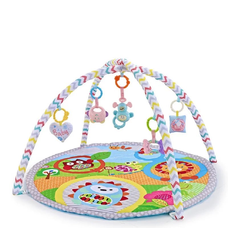 Multifunctional Baby Fitness Activity Frame Baby Awakening Mat Crawl Blanket With Fence Activity Pad Baby Educational Mat Gift - Palais De Bébé